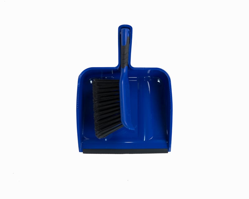 Dust Pan with Brush Large, side view