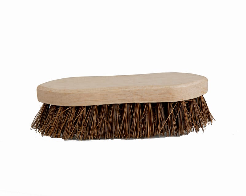 Hand Scrubbing Brush Unvarnished, back view