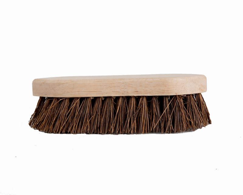Hand Scrubbing Brush Unvarnished, front view