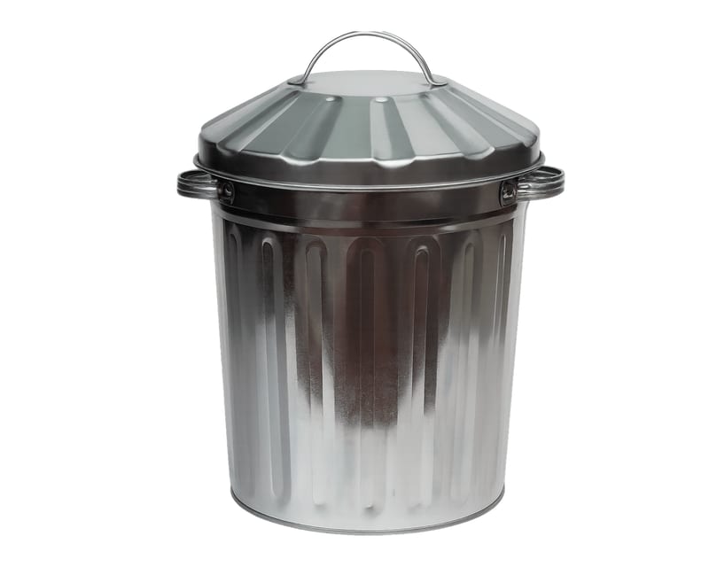 Galvanized Dust Bin